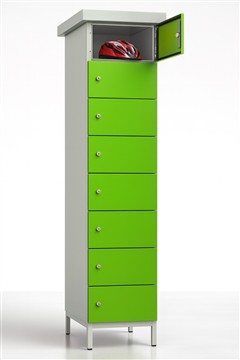 Outdoor Ladeschrank mit Steckdosen